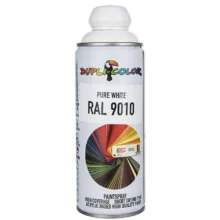 اسپری رنگ سفید دوپلی کالر مدل RAL 9010 حجم 400 میلی لیتر