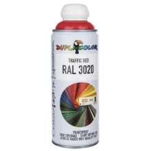 اسپری رنگ قرمز دوپلی کالر مدل RAL 3020 حجم 400 میلی لیتر