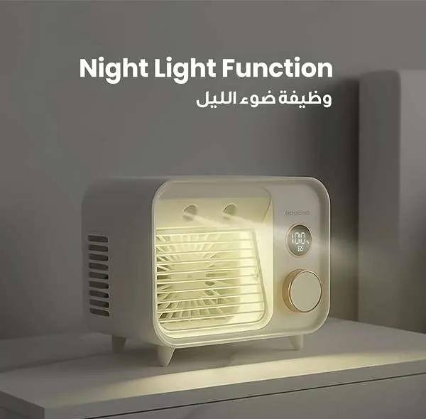 پنکه مه پاش رومیزی شارژِی پورودو مدل PDF853WH