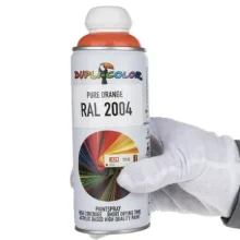 اسپری رنگ نارنجی دوپلی کالر مدل RAL 2004 حجم 400 میلی لیتر