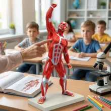 بازی آموزشی مدل مولاژ عضلات انسان کد 3D