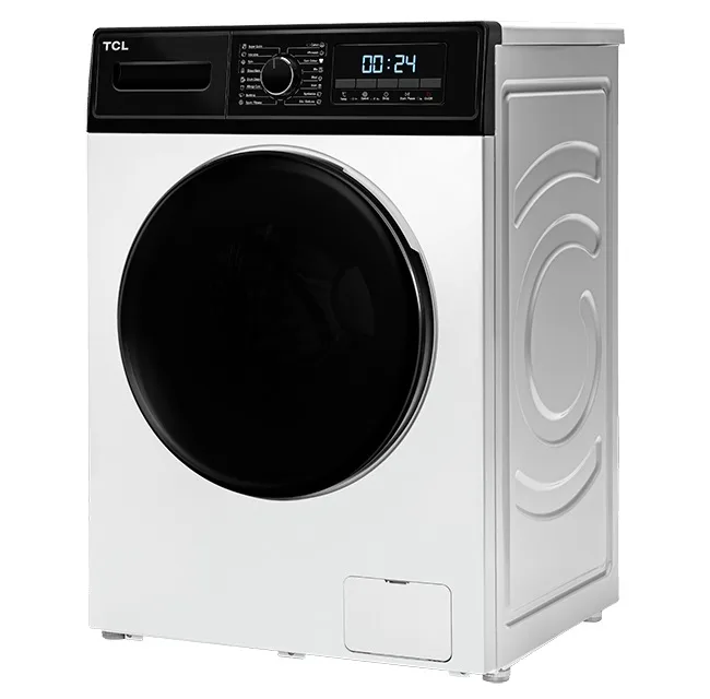ماشین لباسشویی تی سی ال مدل G82-BS/BW ظرفیت 8 کیلوگرم