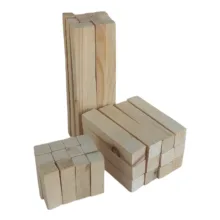 اسلایس چوبی مدل مکعب بسته  36 عددی