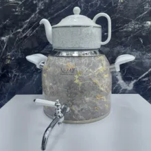 ست کتری و قوری نزاز طرح سنگ