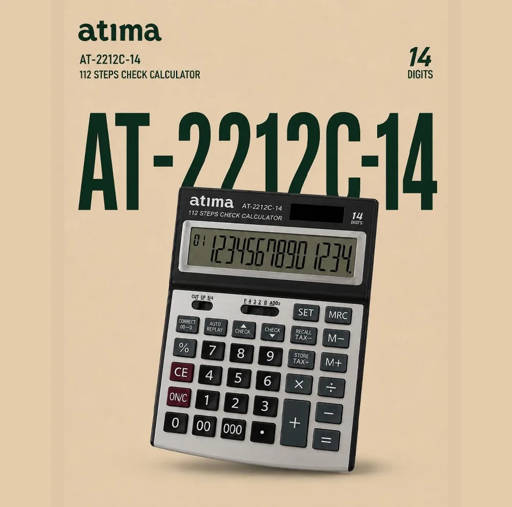 ماشین حساب آتیما مدل ََAT-2212C-14