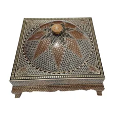 شکلات خوری خاتم کاری طرح قدسی  کد 02