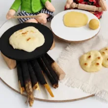عروسک پارچه ای مدل زوج نان پز