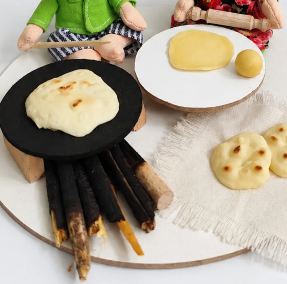 عروسک پارچه ای مدل زوج نان پز