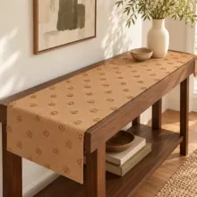 رانر مدل بوهو دانه برجسته سایز 150x40 سانتی‌متر