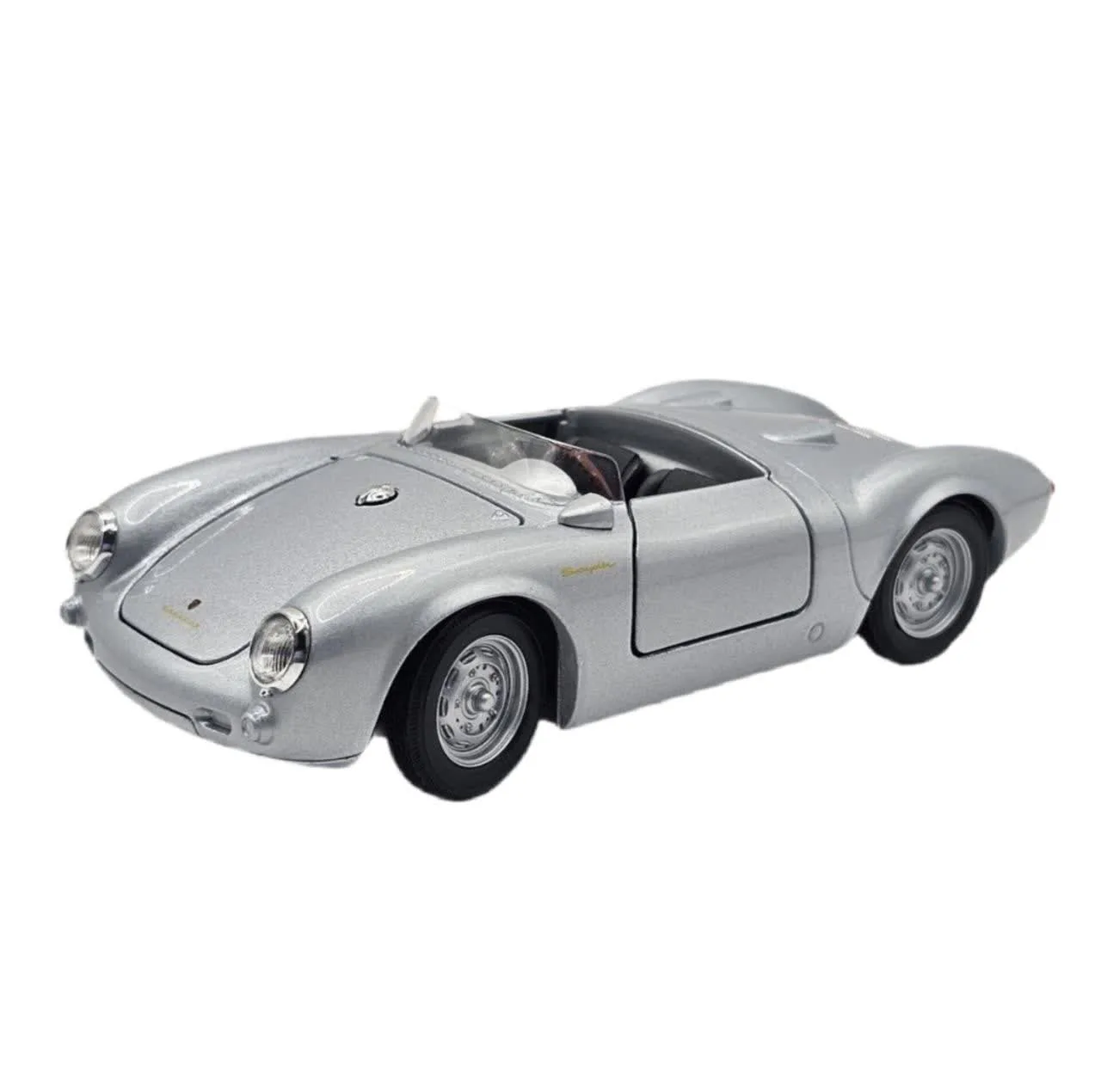 ماکت ماشین بازی ناب سل مدل پورشه اسپایدر 550 فلزی طرح ولی کد WELLY 1:24 PORSCHE 550 SPYDER