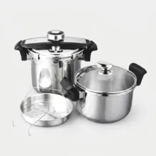 زودپز دوقلو یونیک اولترا مدل UA-3001 گنجایش 7 و 5 لیتر