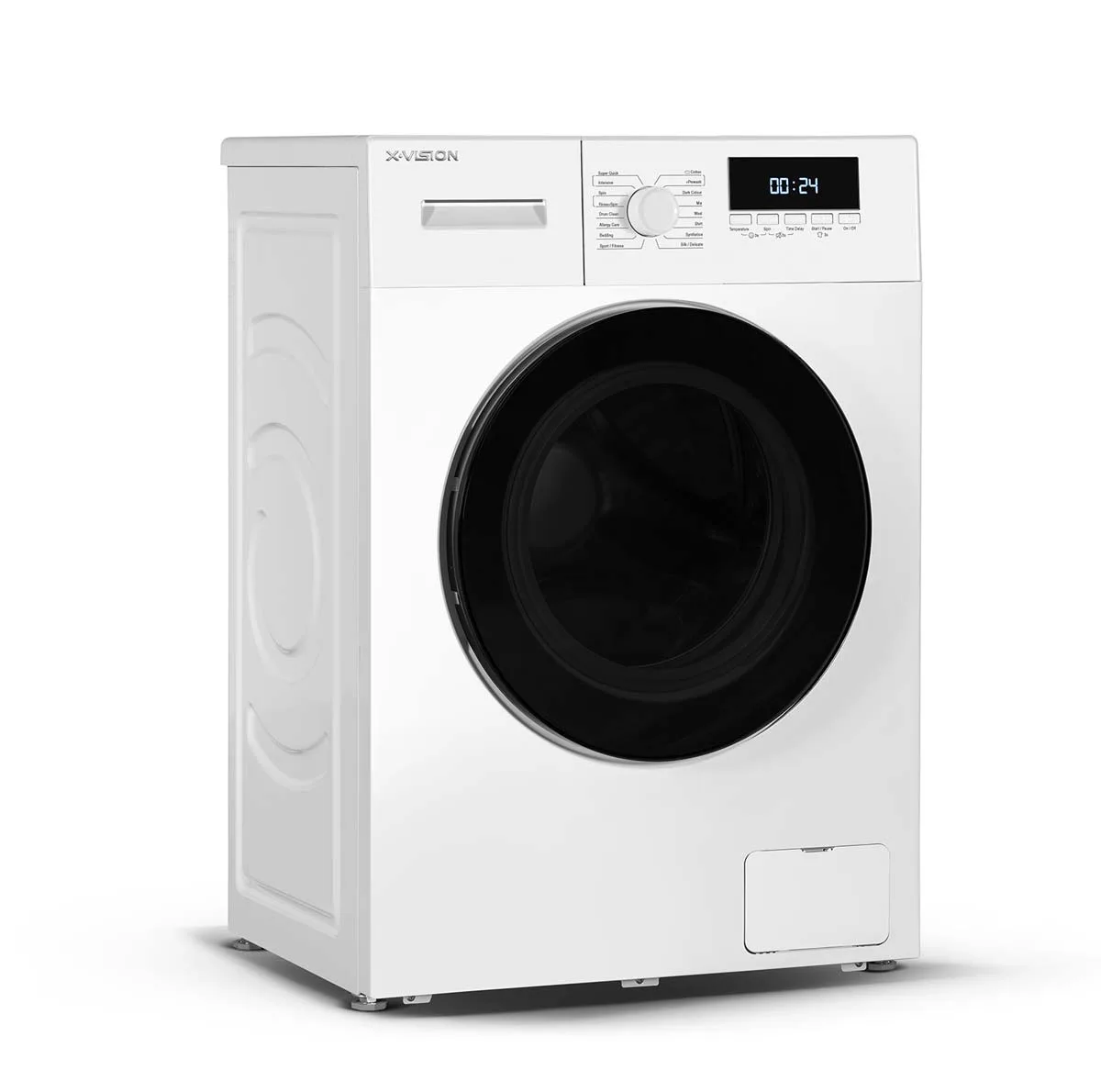 ماشین لباسشویی ایکس ویژن مدل TE84 AW ظرفیت 8 کیلوگرم