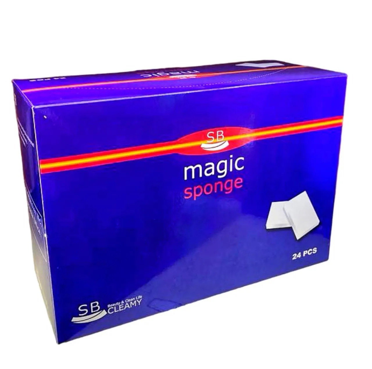 پد نظافت اس بی مدل magic sponge بسته 24 عددی