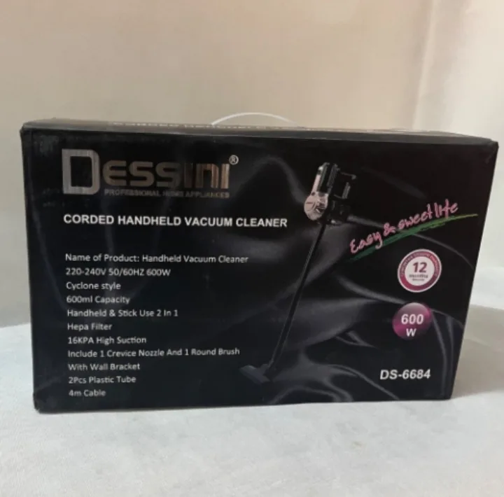 جاروبرقی مخزندار 600 وات دسینی مدل DS-6684