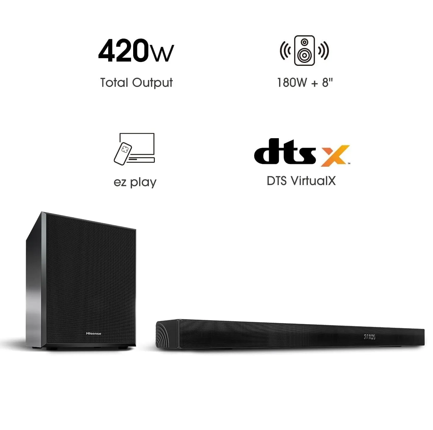 ساندبار هایسنس مدل U3120G