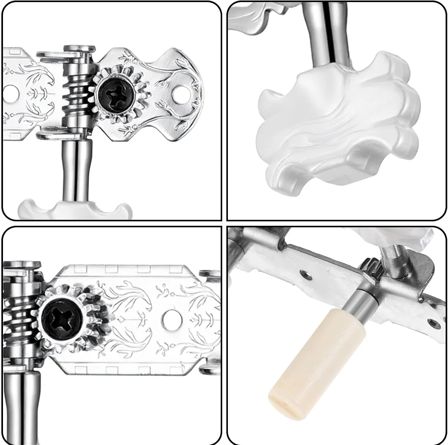 ماشین هد گیتار کلاسیک مدل PRO STAR G-W مجموعه 2 عددی