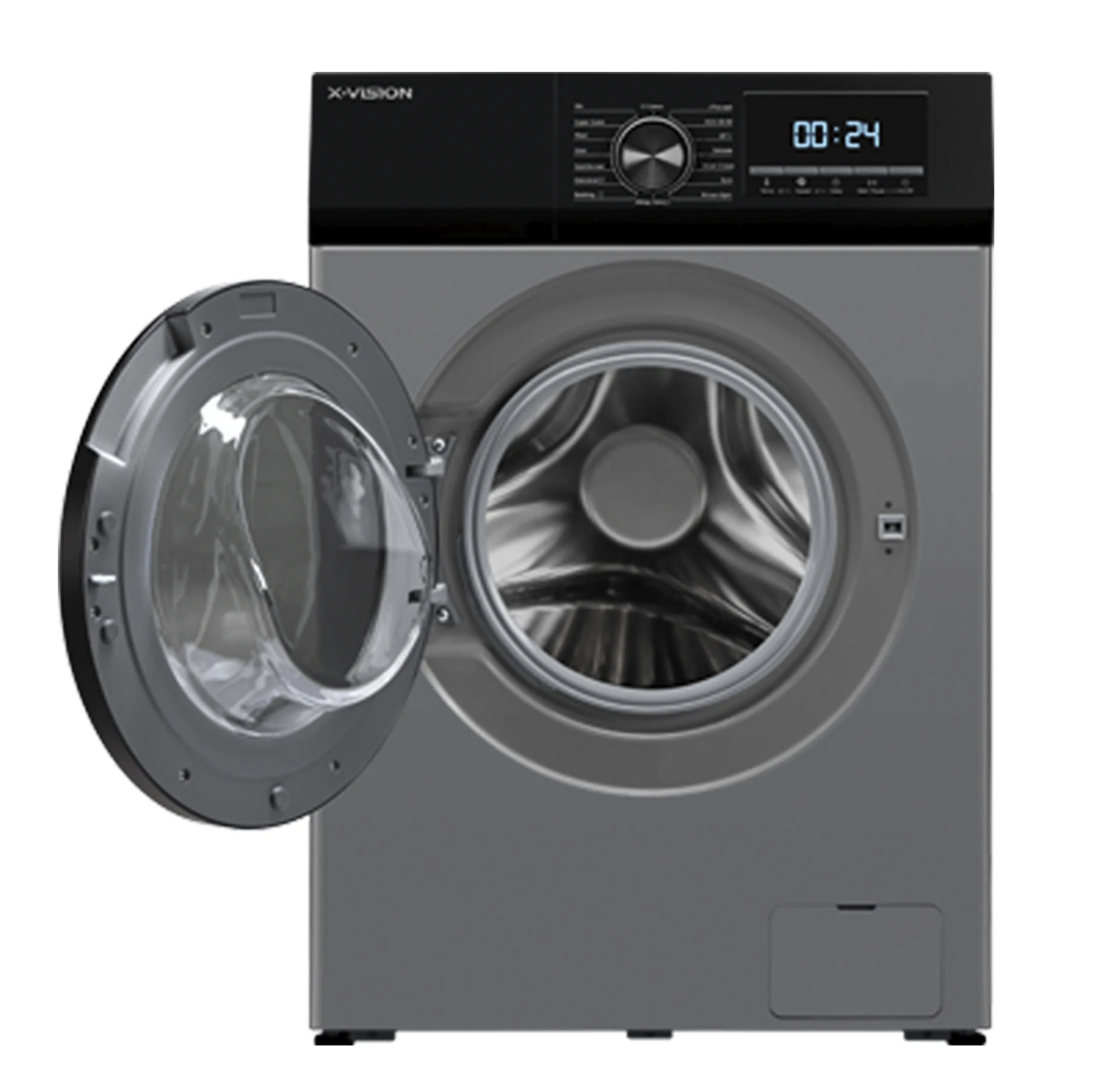 ماشین لباسشویی اتوماتیک ایکس ویژن مدل TP92-BSD ظرفیت 9 کیلوگرم