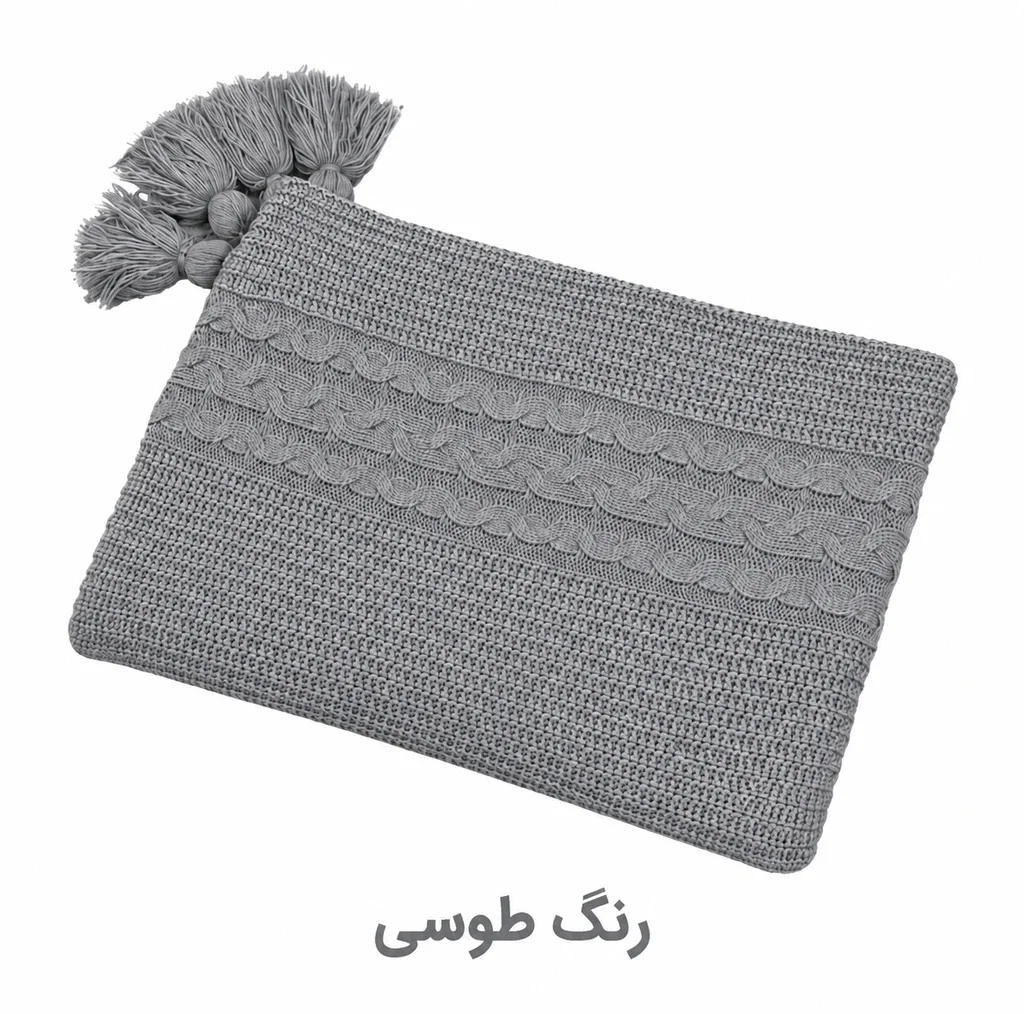شال مبل و تخت هنرمند مدل گیس بافت کد 89-96 سایز 200×150 سانتیمتر