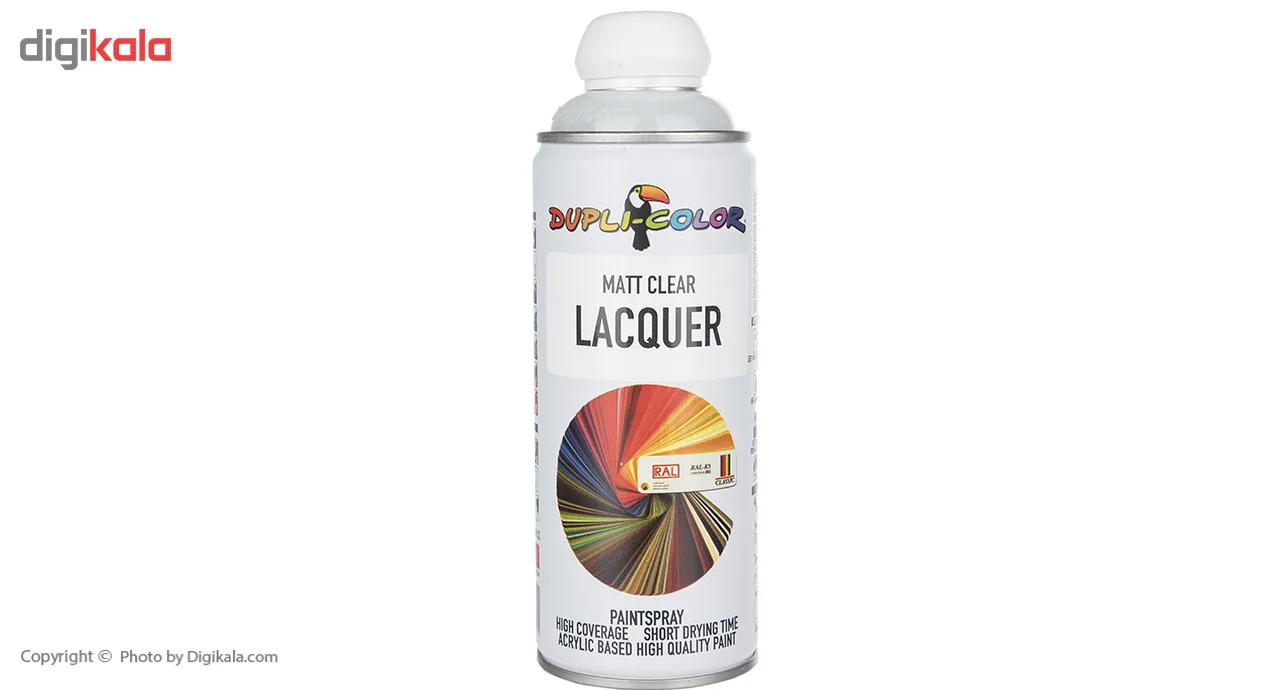 اسپری کیلر مات دوپلی کالر مدل Lacquer حجم 400 میلی لیتر