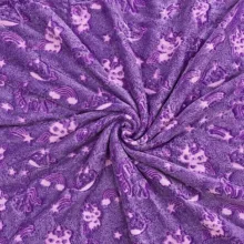 پتو مسافرتی 1.5 نفره مدل شب نما طرح نهنگ و رنگین کمان سایز 175×200 سانتی متر