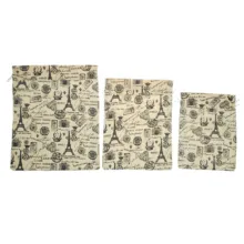 کیسه سبزیجات رزین تاژ مدل Eiffel بسته 3 عددی کد 3317001836536