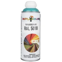 اسپری رنگ آبی فیروزه ای دوپلی کالر مدل RAL 5018 حجم 400 میلی لیتر