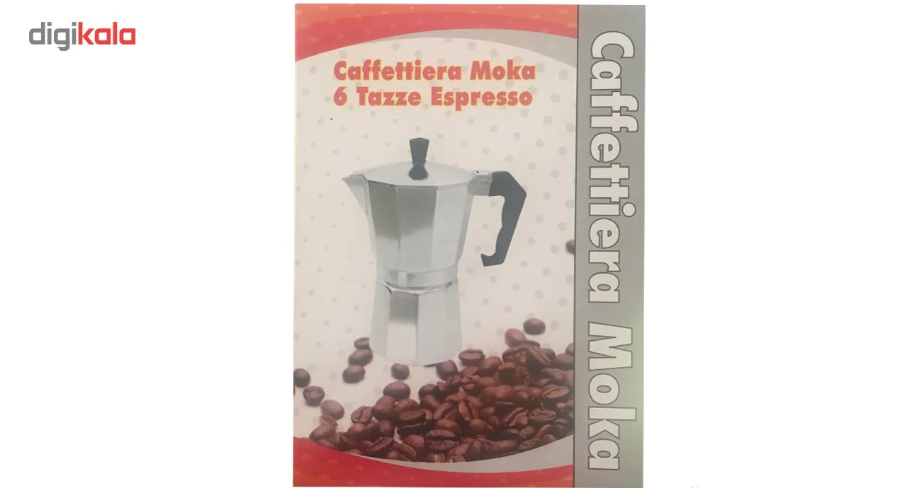 قهوه جوش موکا مدل Coffettiera 6 Cups
