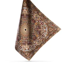 رومیزی ترمه عدل طرح باغ بهشت