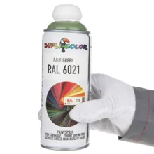 اسپری رنگ سبز کمرنگ دوپلی کالر مدل RAL 6021 حجم 400 میلی لیتر