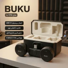میکروفون بی‌سیم مدل LJ-012 با درگاه اتصال USB Type C
