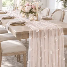 رانر مدل Pearl Flower سایز 300*70 سانتی متر