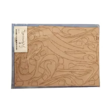 اسلایس چوبی مدل حروف کالیگرافی تو که باشی چه غم از سوز زمستان دارم کد 15-Xl بسته دو عددی
