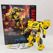 اکشن فیگور طرح تبدیل شوندگان مدل بامبلبی کد tw-1032 Baiwai ارتفاع 18 سانتیمتر