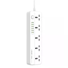 چندراهی برق الدینیو مدل  SC-5614 Multi-way Power Supply And 6 USB Port Charger
