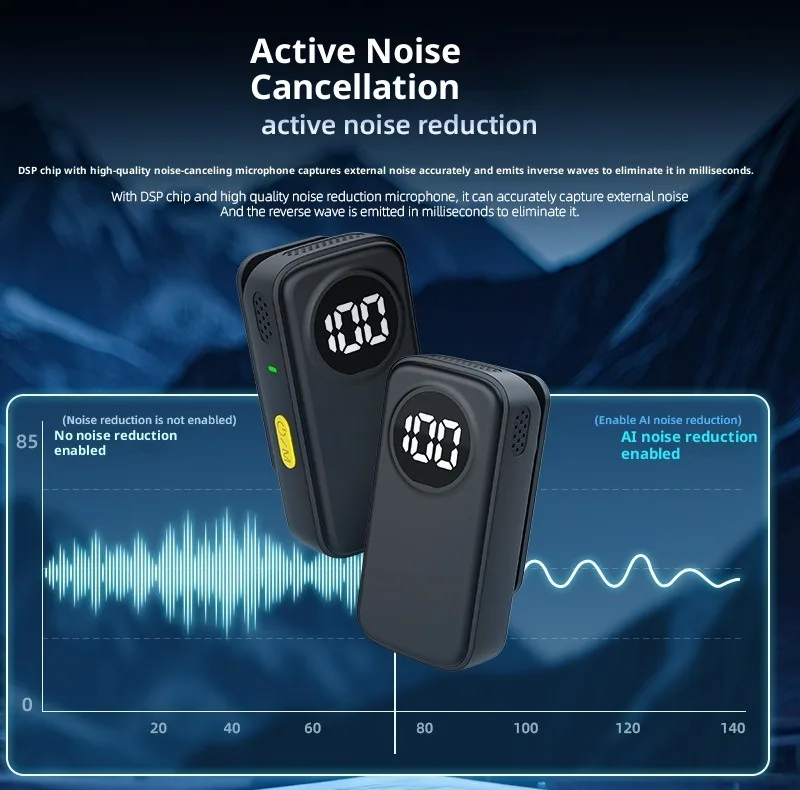 میکروفن بی سیم مدل SX56 با درگاه  Type c