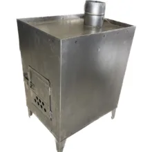 بخاری هیزمی مدل چهارگوش