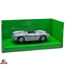 ماکت ماشین بازی ناب سل مدل پورشه اسپایدر 550 فلزی طرح ولی کد WELLY 1:24 PORSCHE 550 SPYDER
