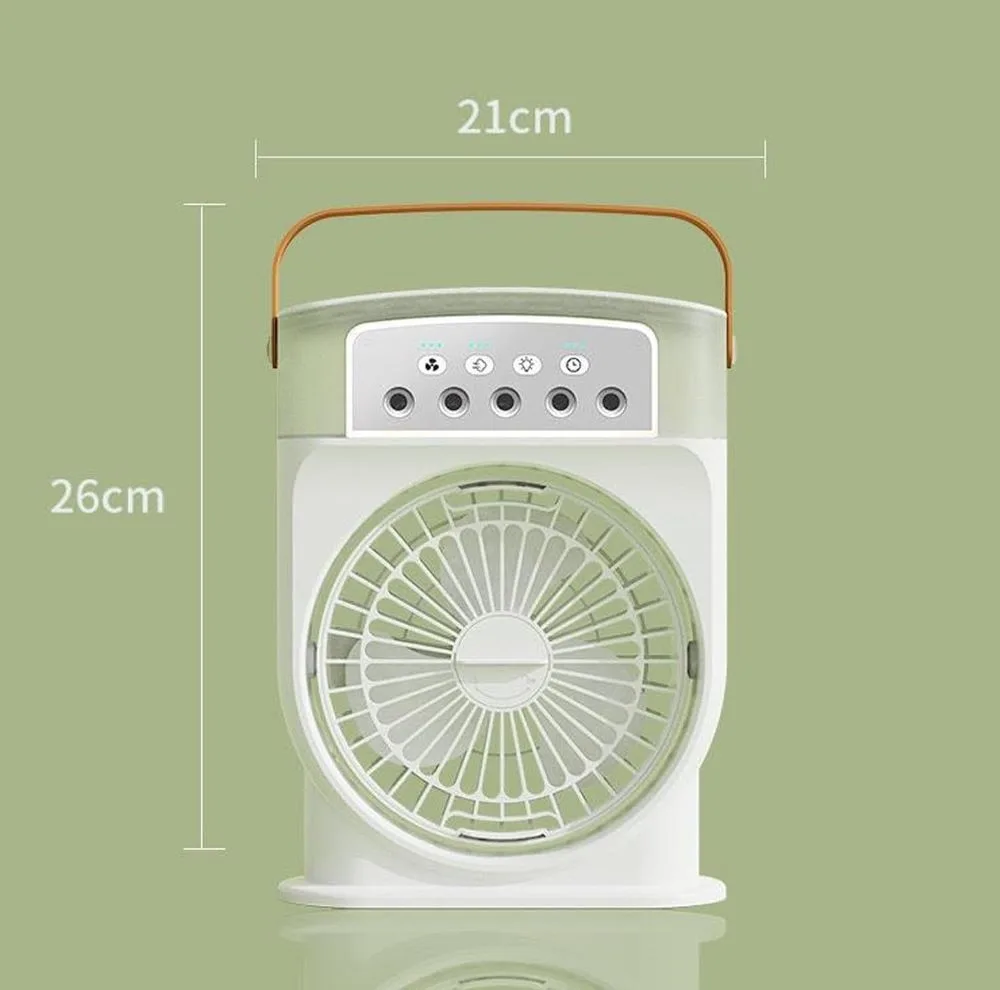 پنکه شارژی مدل Mini Portable Cooling Fan ظرفیت 1500 میلی آمپر ساعت