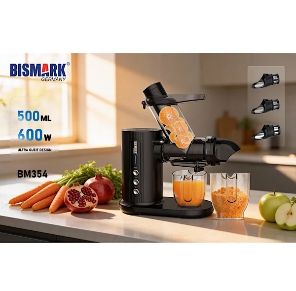 عصارهگیر 600 وات بیسمارک مدل BM354