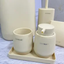 ست سرویس بهداشتی 6 تکه کنتراست مدل DH6