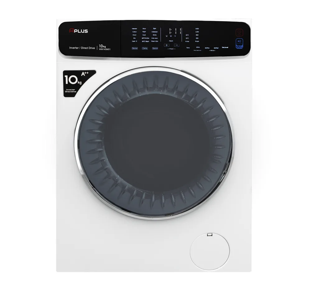ماشین لباسشویی 10 کیلوگرم اتوماتیک آپلاس مدل WM145A01
