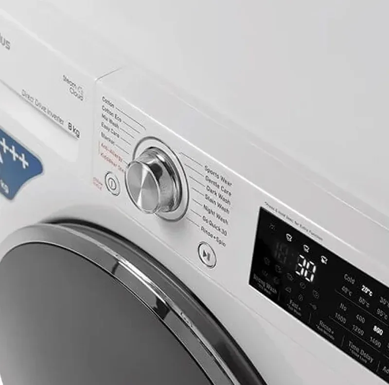 ماشین لباسشویی 8 کیلوگرم اتوماتیک جی پلاس مدل GWM-R808S