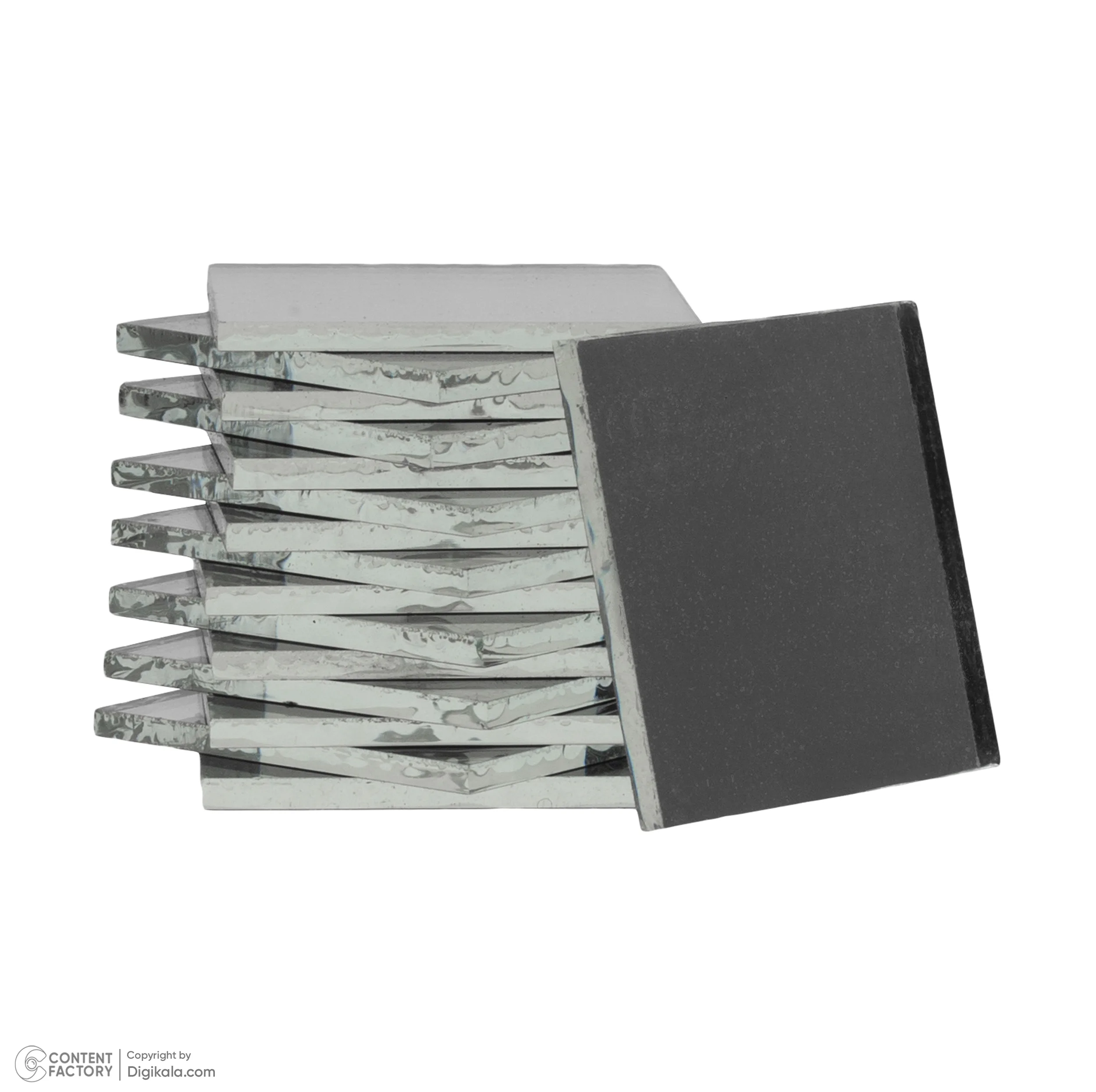 آینه مدل مربع کد AM-100/1.1.1.2mm بسته 100 عددی
