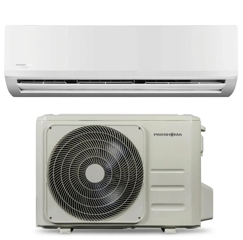 کولر گازی اسپلیت دیواری 24000 دور ثابت پاکشوما مدل MPB-24CHR2