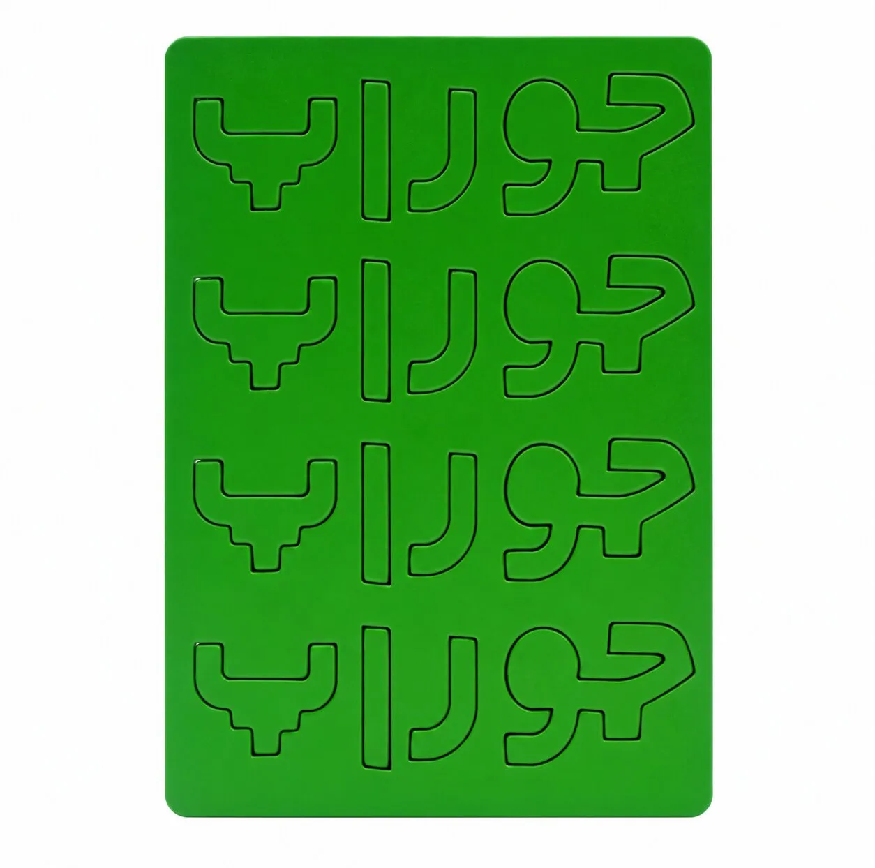 بازی فکری رقابتی مدل جورآپ چارپایه، برای 2 تا 5 بازیکن، با زمان بازی کمتر از 30 دقیقه، درجه سختی آسان و تاکتیک جمع‌آوری امتیاز