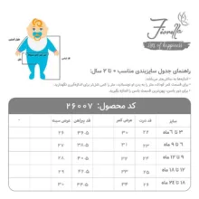 سارافون دخترانه فیورلا مدل گل و خرگوش کد 26007