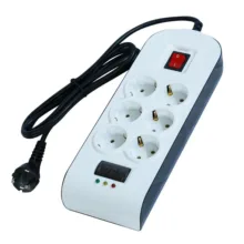 چند راهی برق و محافظ ولتاژ پارت الکتریک مدل PE8794