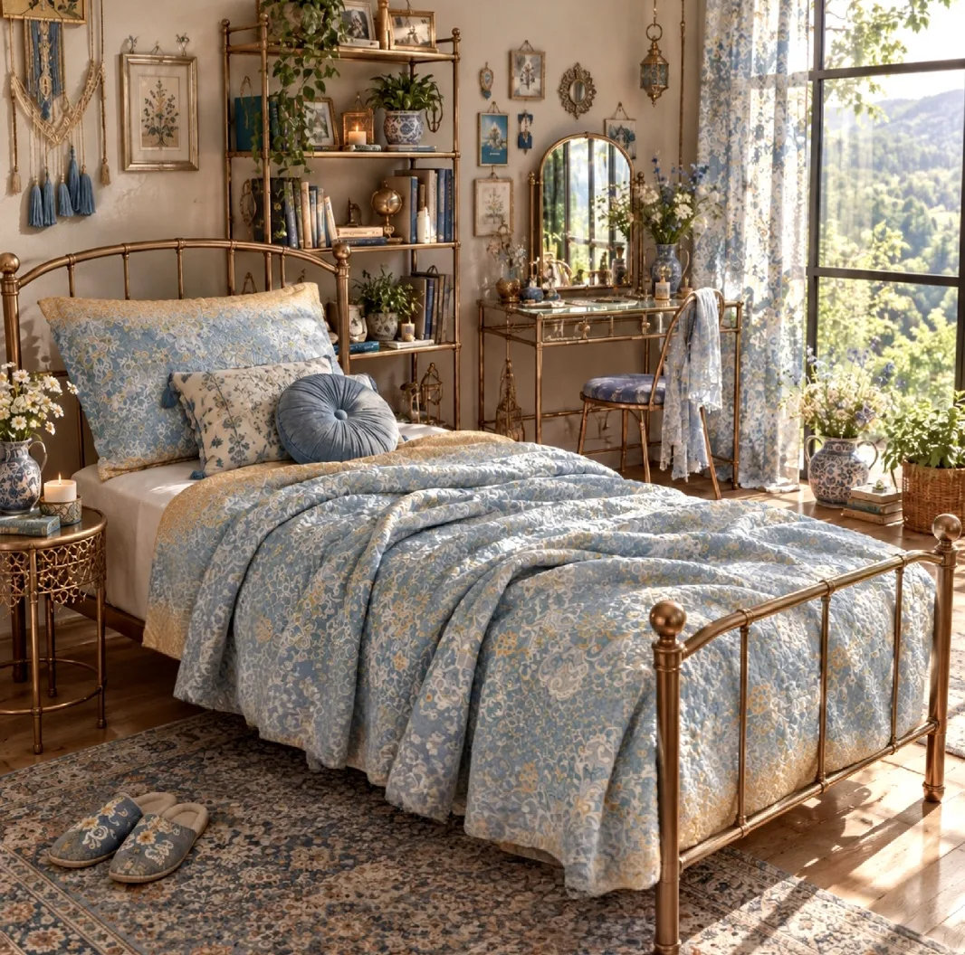 پتو مسافرتی 1 نفره طرح سه بعدی مدل کلاسیک سایز 160×220 سانتی‌متر