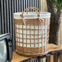 سبد مروار بافی مدل رخت چرک کد 01