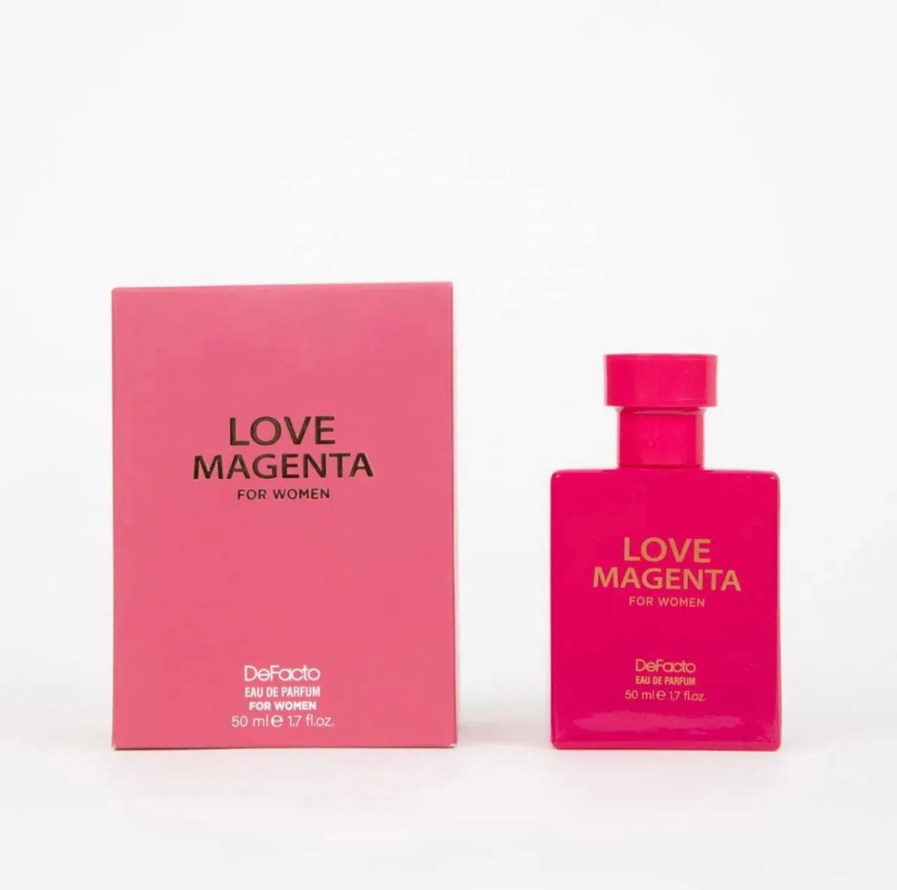 ادوپرفیوم زنانه دیفکتو مدل Love Magenta حجم 50 میلی‌لیتر